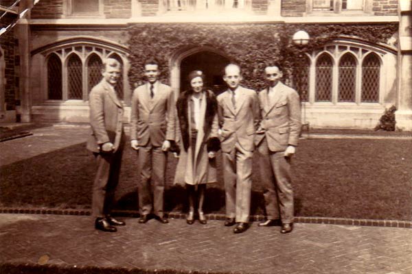 Bonhoeffer und seine Freunde vom Union Theological Seminary in New York