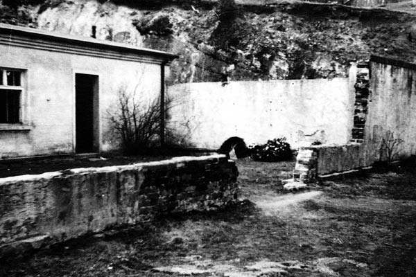 Reste der Hinrichtungssttte im KZ Flossenbrg